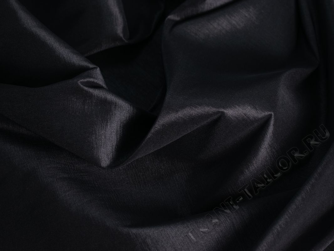 Плательная ткань черная - фото 3