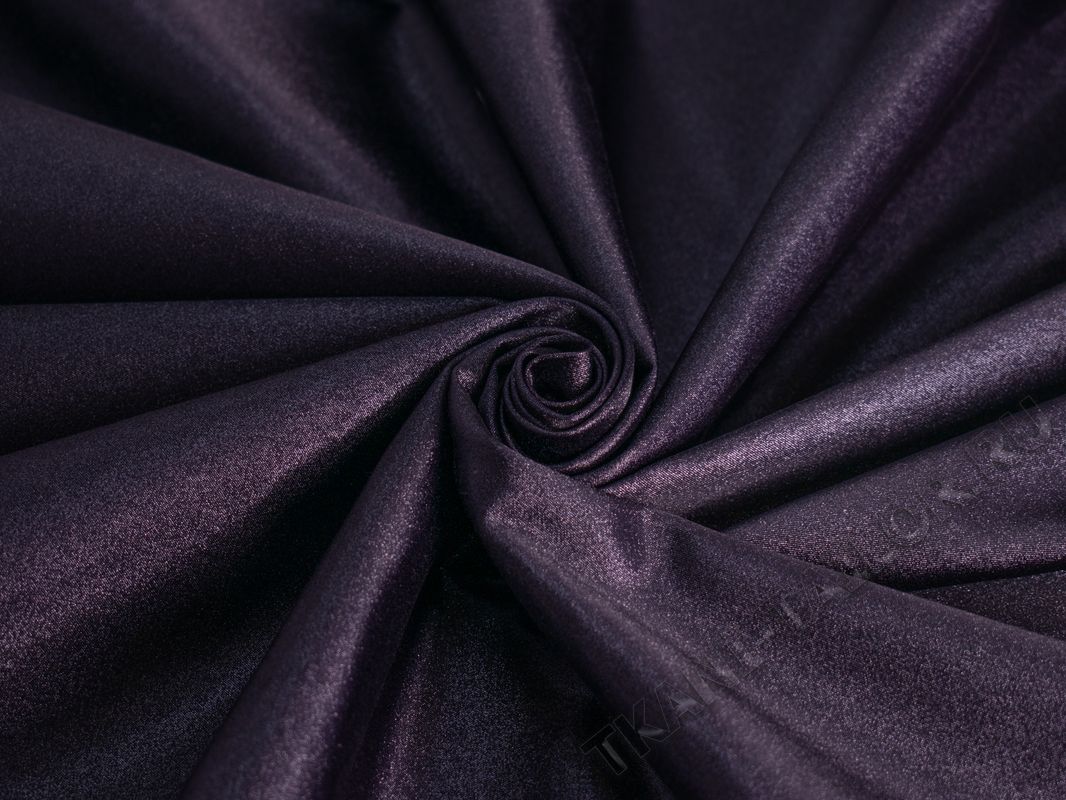 Плательная ткань фиолетовая - фото 1