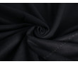 Пальтовая ткань черная однотонная