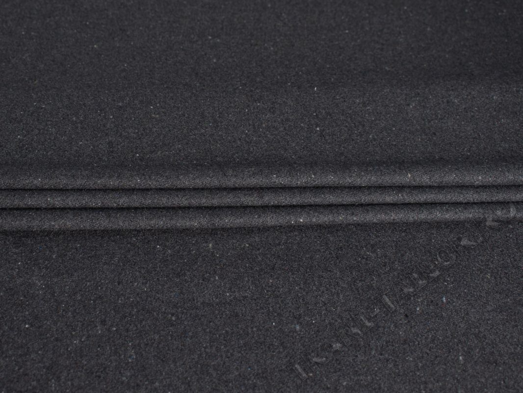 Пальтовая ткань темно-серая - фото 4