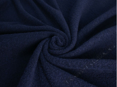 Пальтовая ткань темно-синяя