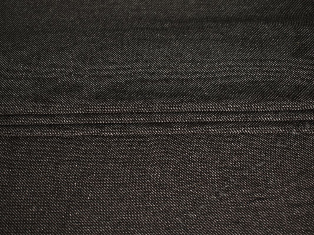 Костюмная ткань темно-серая - фото 4