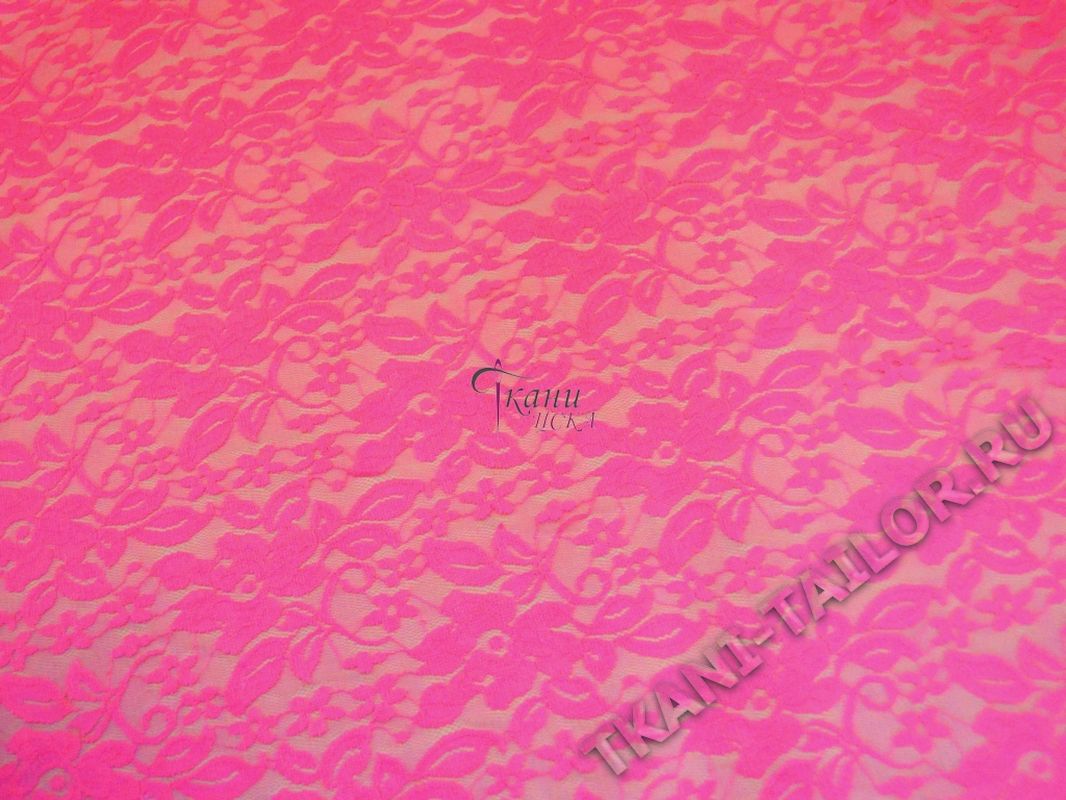 Гипюр "Розовые цветы" 0008 - фото 2
