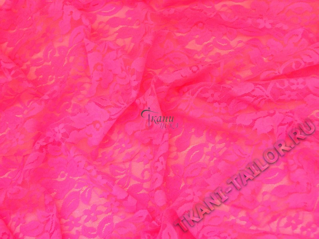 Гипюр "Розовые цветы" 0008 - фото 3
