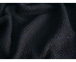 Пальтовая ткань черная с синим