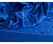 Китайский шелк синий орнамент с драконами