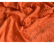 Шитье ткань темно-оранжевая