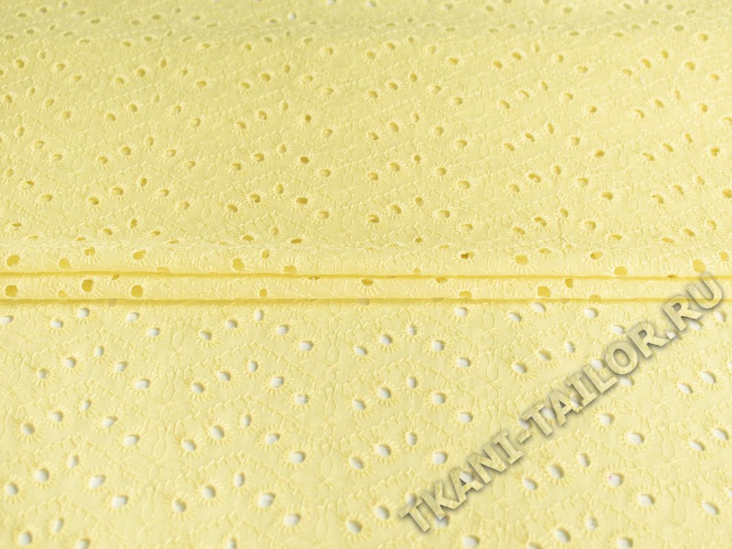 Шитье ткань светло-желтая - фото 1