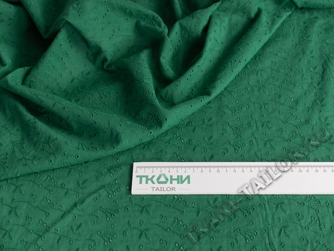 Шитье ткань темно-зеленая - фото 2