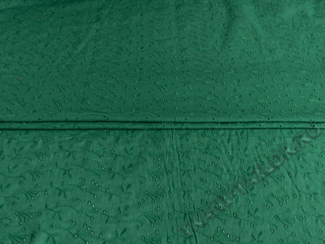 Шитье ткань темно-зеленая - фото 4