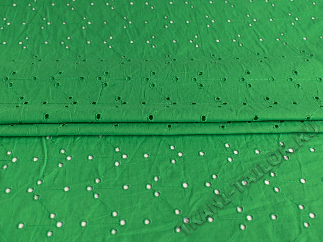 Шитье ткань зеленая - фото 1