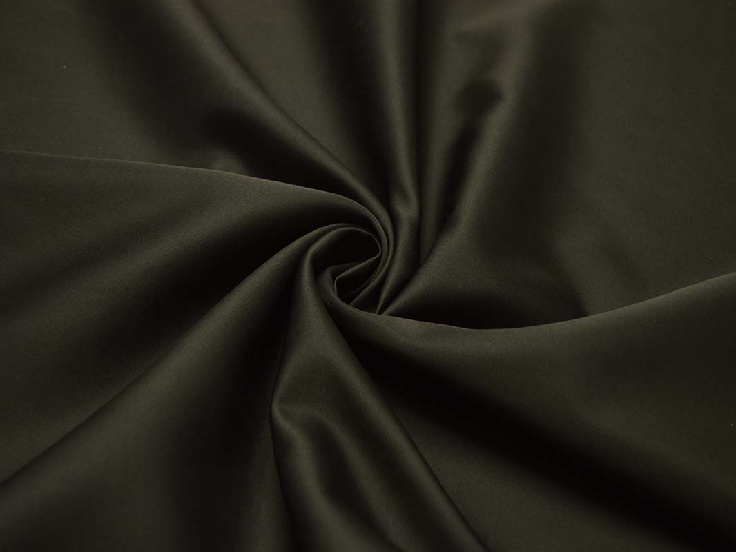 Костюмная ткань цвет темный хаки - фото 4